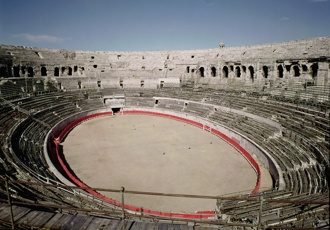 Interieur van het Amfitheater door Roman