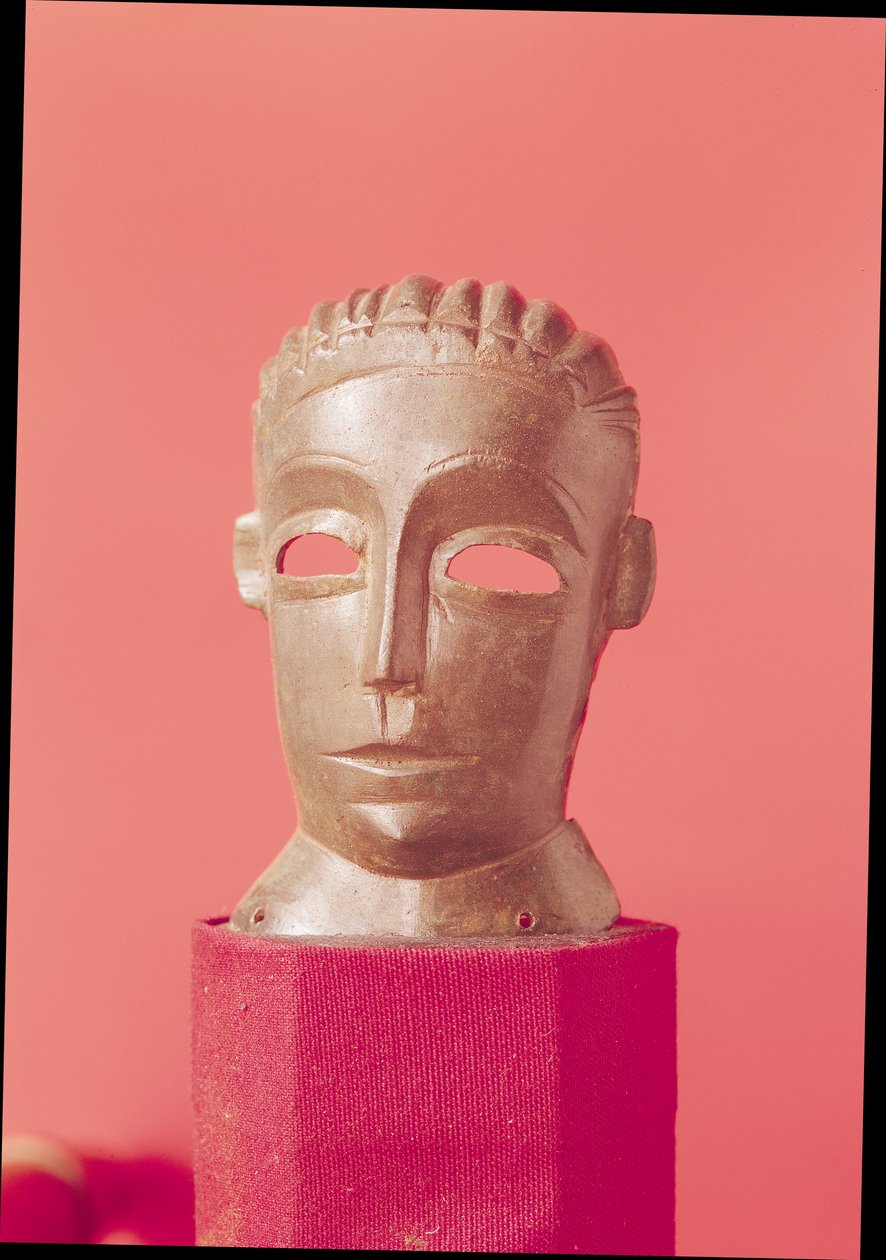 Masker van een man zonder baard door Roman