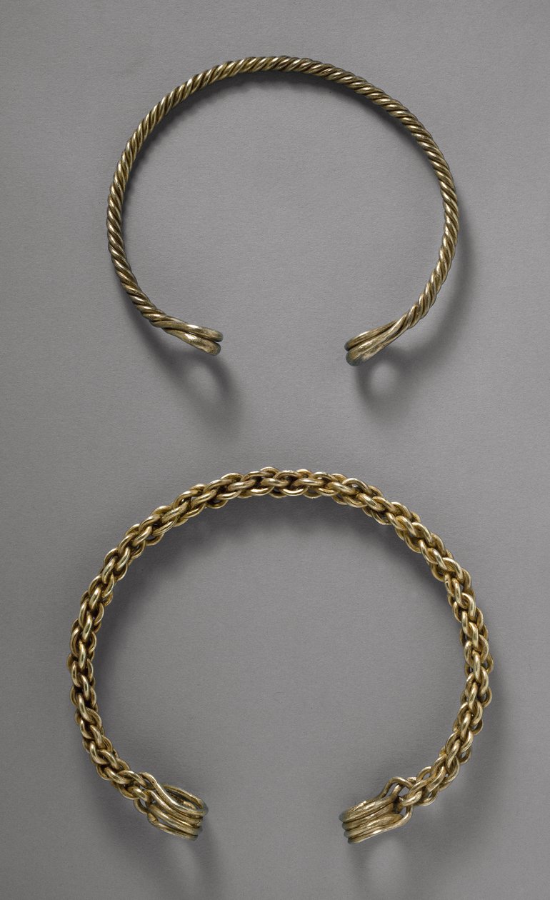 Nekringen (torcs) uit Ulceby, Lincolnshire, 1e eeuw v.Chr. door Roman