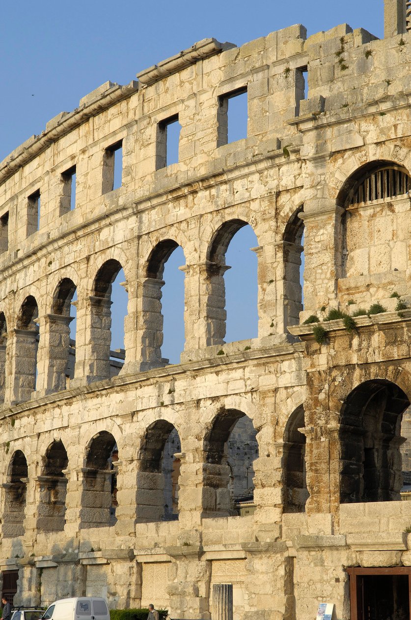 Amfitheater van Pula, Kroatië door Roman