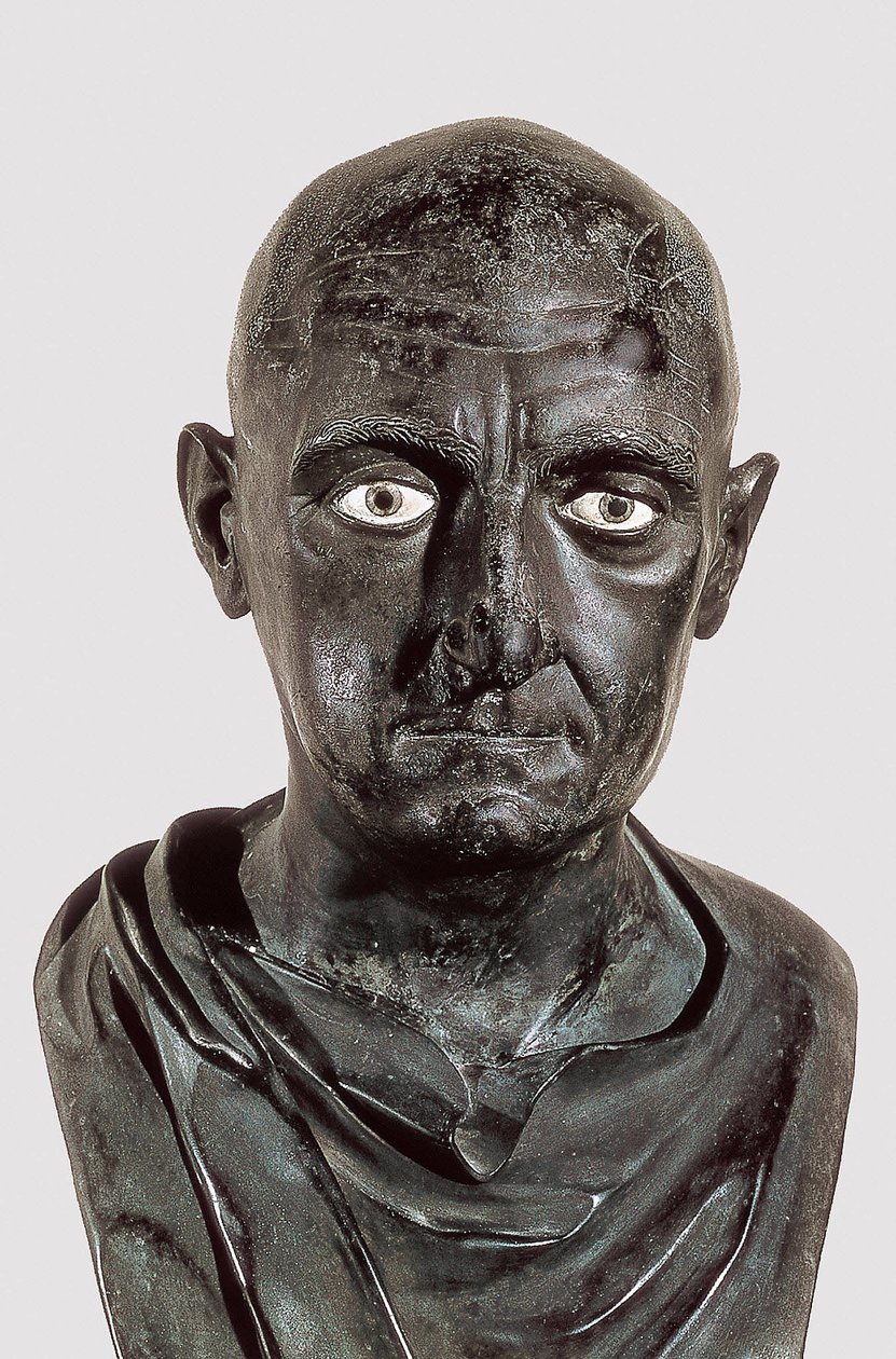Buste van Publius Cornelius Scipio Africanus door Roman