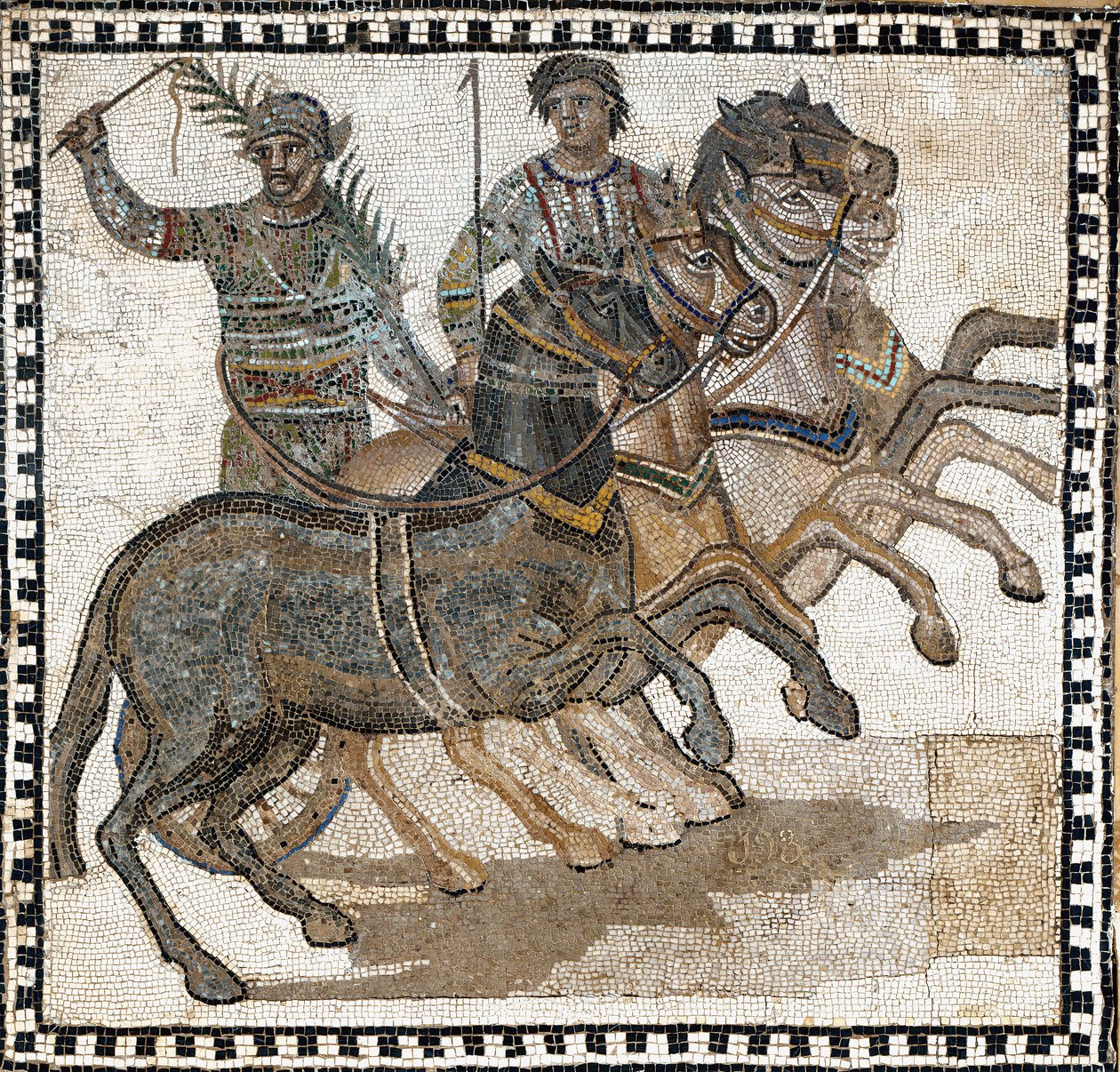 Circusscène in het oude Rome door Roman