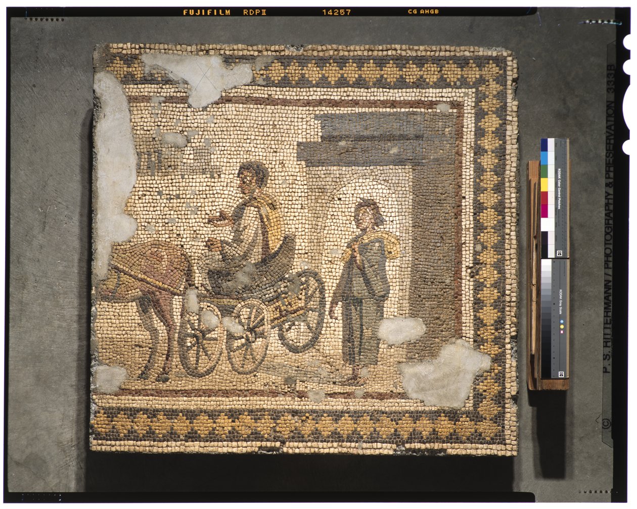 Vertrek (uit Het Huis van Menander), ca.250 door Roman