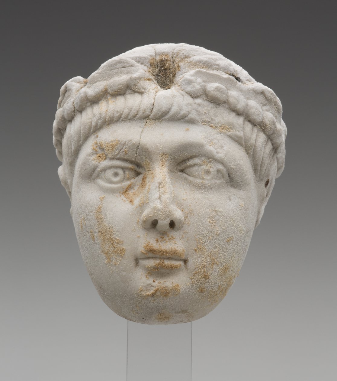 Hoofd van keizer Honorius als kind door Roman