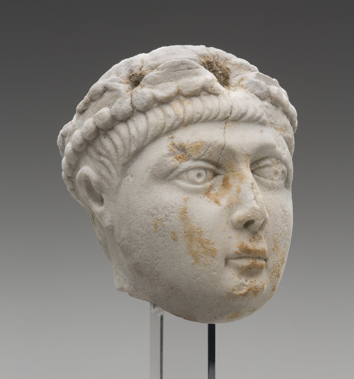Hoofd van keizer Honorius als kind door Roman