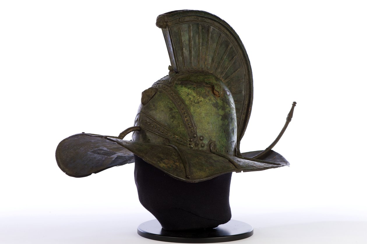 Helm voor een Gladiator door Roman