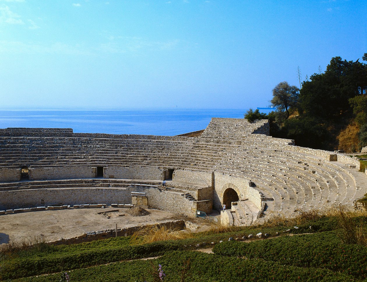 Romeins Amfitheater van Tarragona door Roman