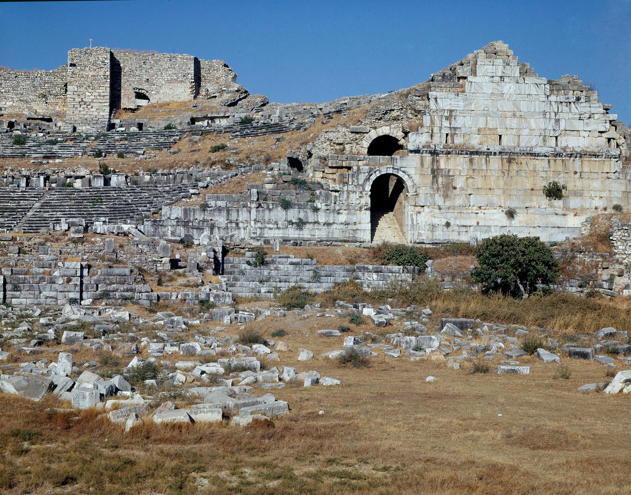 Romeinse kunst, Hellenistische periode: het theater van Milete door Roman