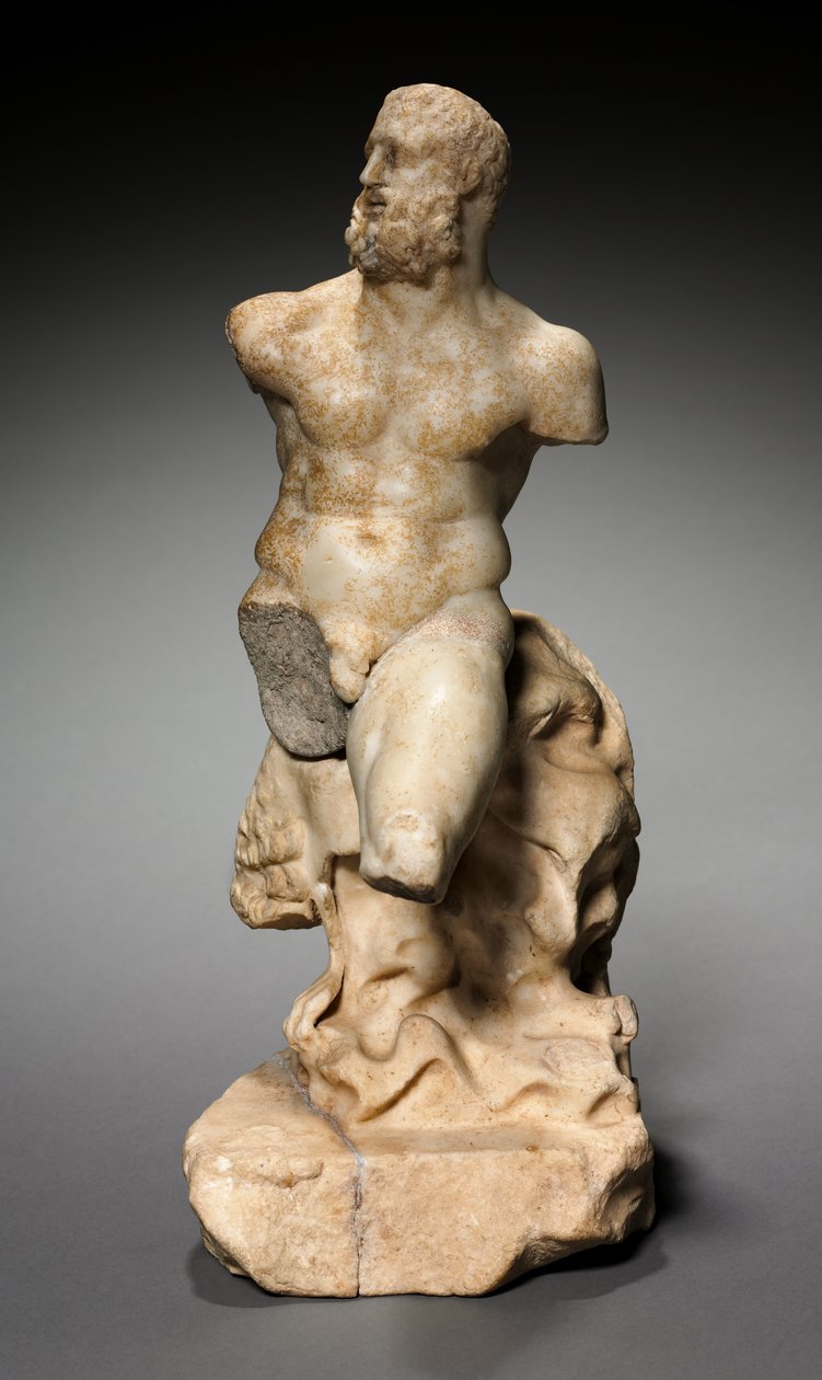 Herakles Epitrapezios (Hercules van de tafel) door Roman Imperial Period