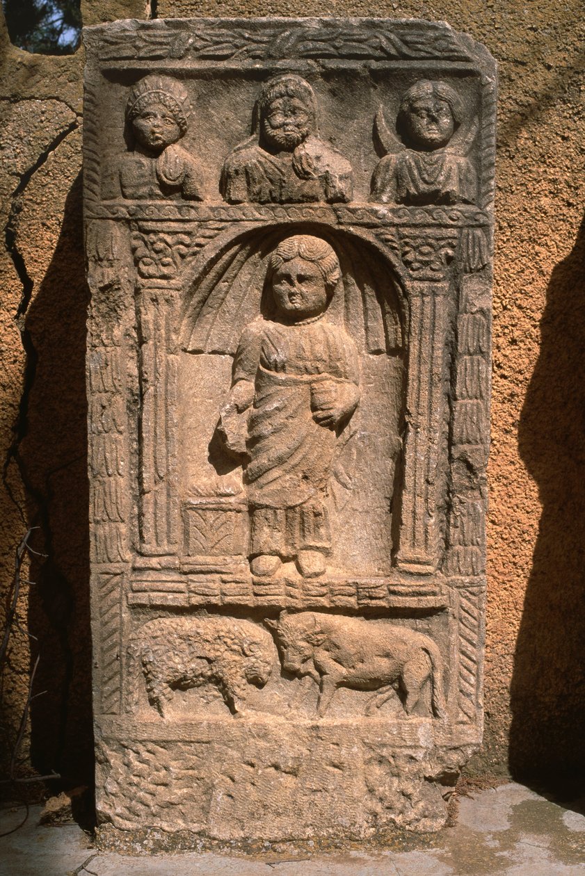 Stèle, Hoge Keizerlijke Periode (27 v.Chr.-395 n.Chr.) door Roman Imperial Period