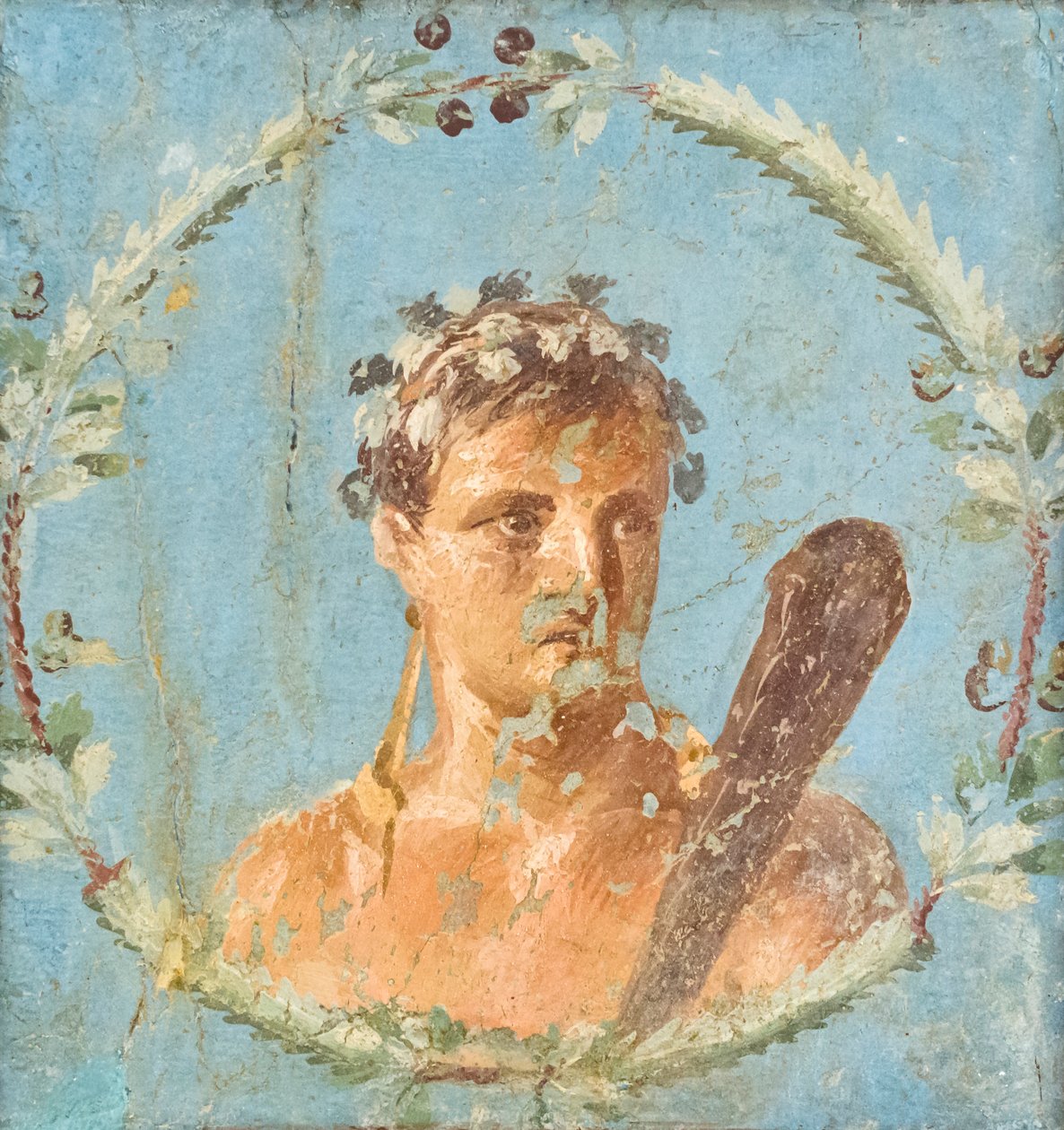 Fresco van Hercules door Roman Roman