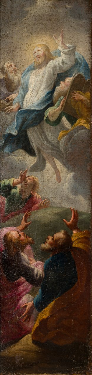 Christus verschijnt aan zijn discipelen, ca. 1650-1750 door Roman School