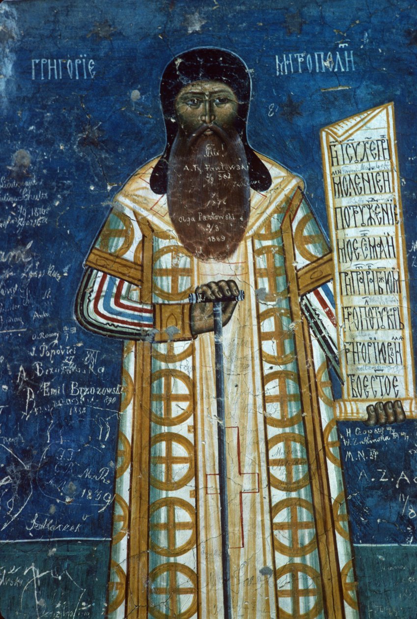 Metropoliet Rosca, 1547-50 door Romanian School