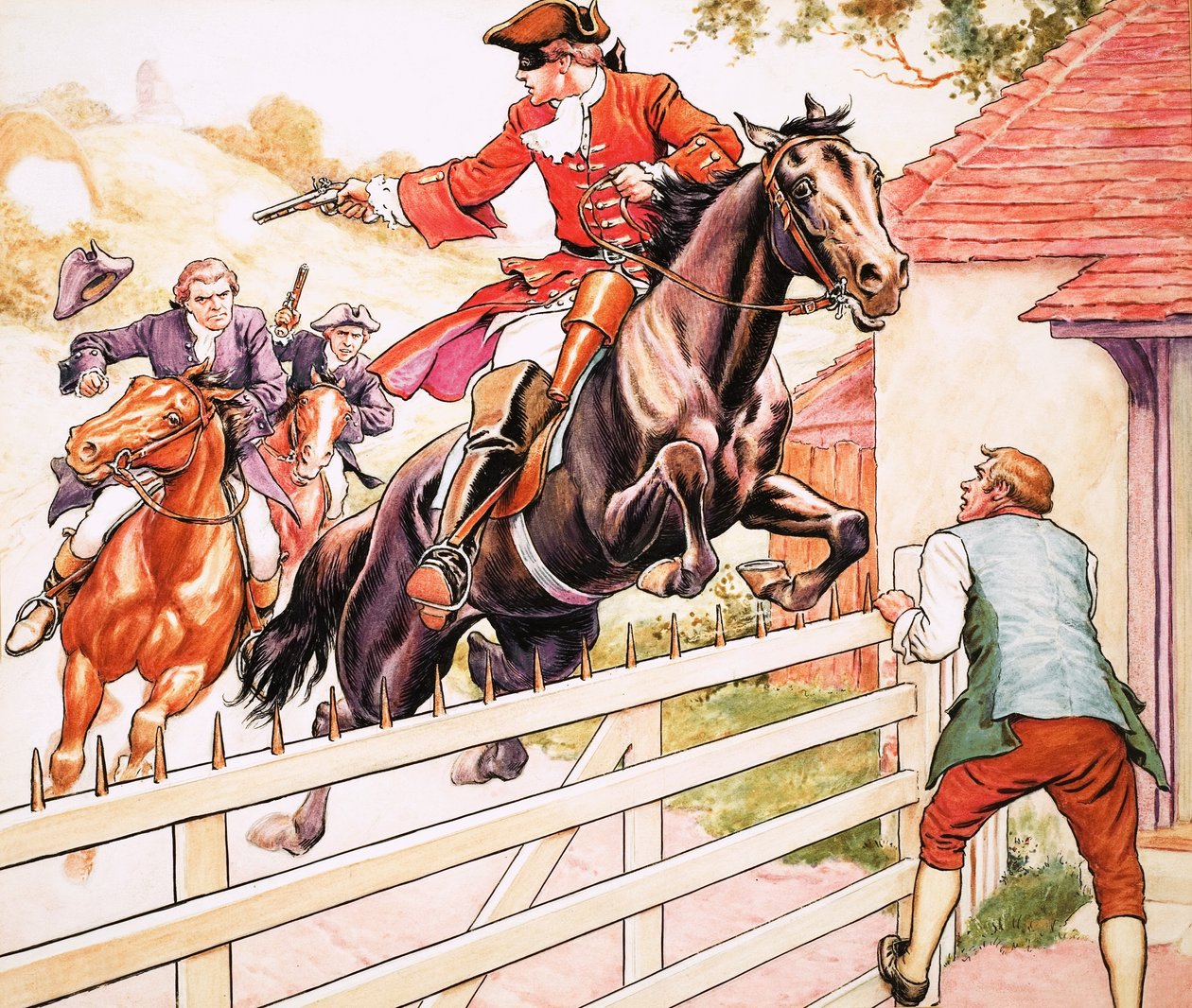 De rit van Dick Turpin naar York door Ronald Simmons