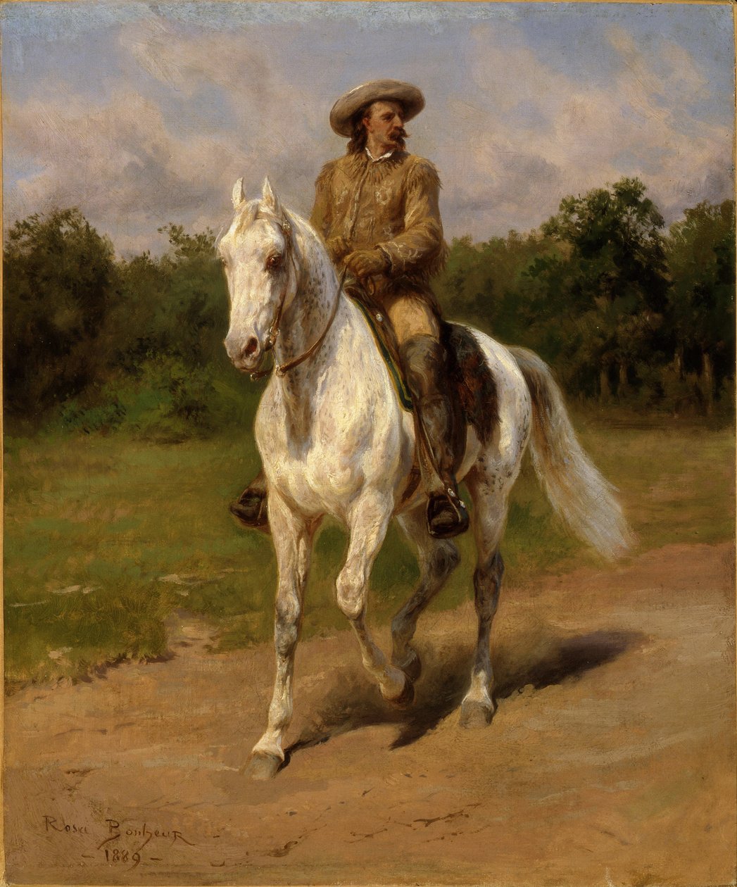 Kol. William F. Cody (Buffalo Bill) door Rosa Bonheur