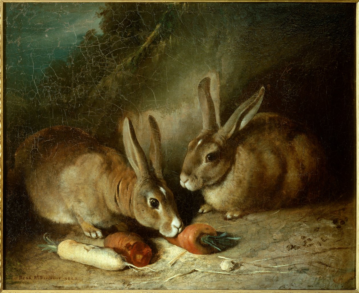 Konijnen door Rosa Bonheur