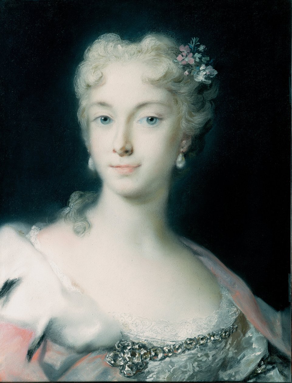 Catalaans: Maria Theresia, Aartshertogin van Habsburg Maria Theresia, Aartshertogin van Habsburg door Rosalba Carriera