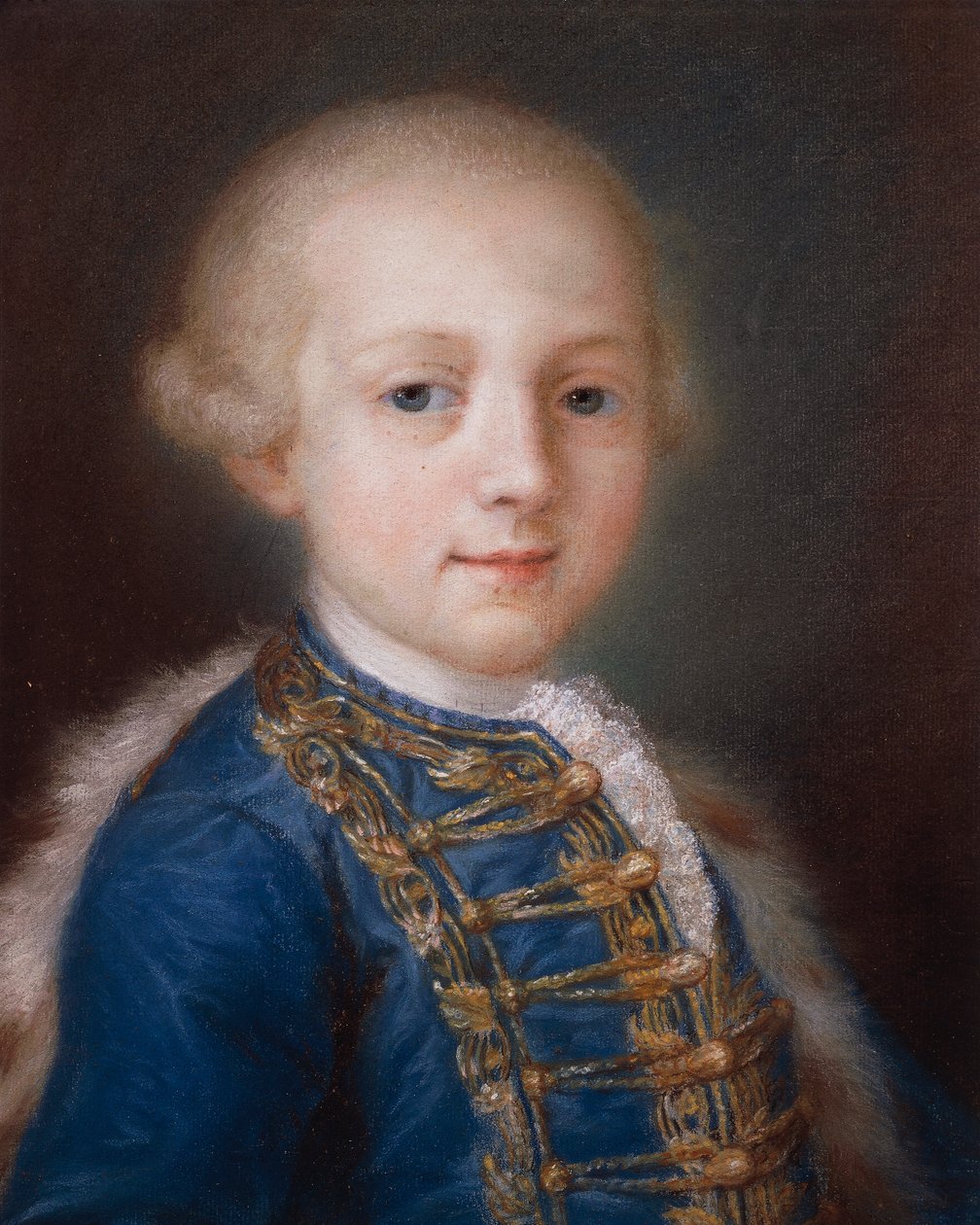 Portret van Jonge Jongen door Rosalba Giovanna Carriera