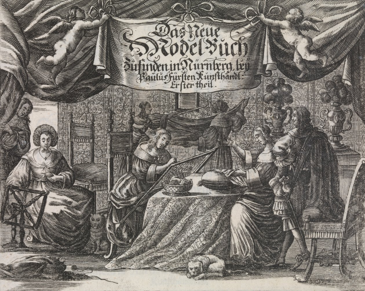 Das Neüe Modelbuch. . .Erster Theil door Rosina Helena Fürst