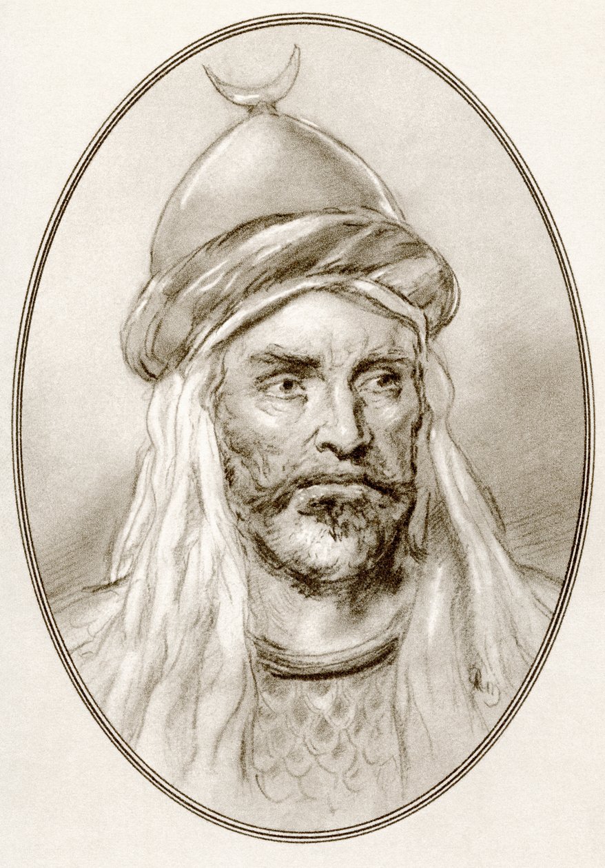 An-Nasir Salah ad-Din Yusuf ibn Ayyub, uit Levensbiografieën van Beroemde Heersers door Ross Gordon