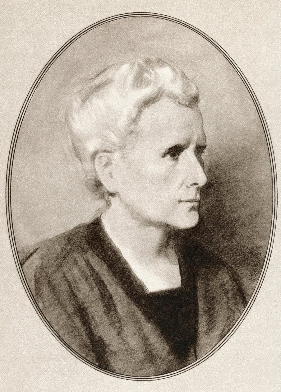 Marie Sklodowska Curie, uit Levensbiografieën van grote wetenschappers door Ross Gordon