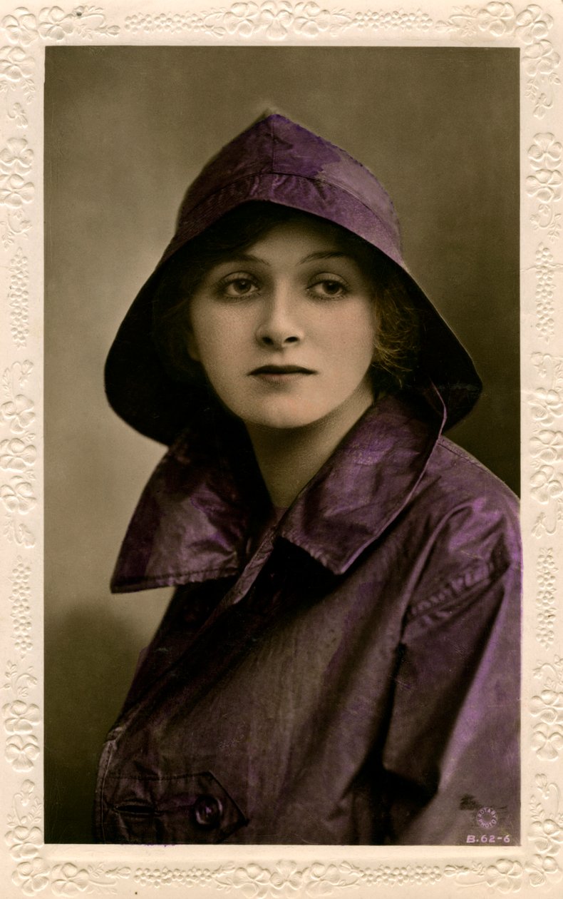 Gladys Cooper 1888-1971, Engelse actrice, begin 20e eeuw door Rotary Photo