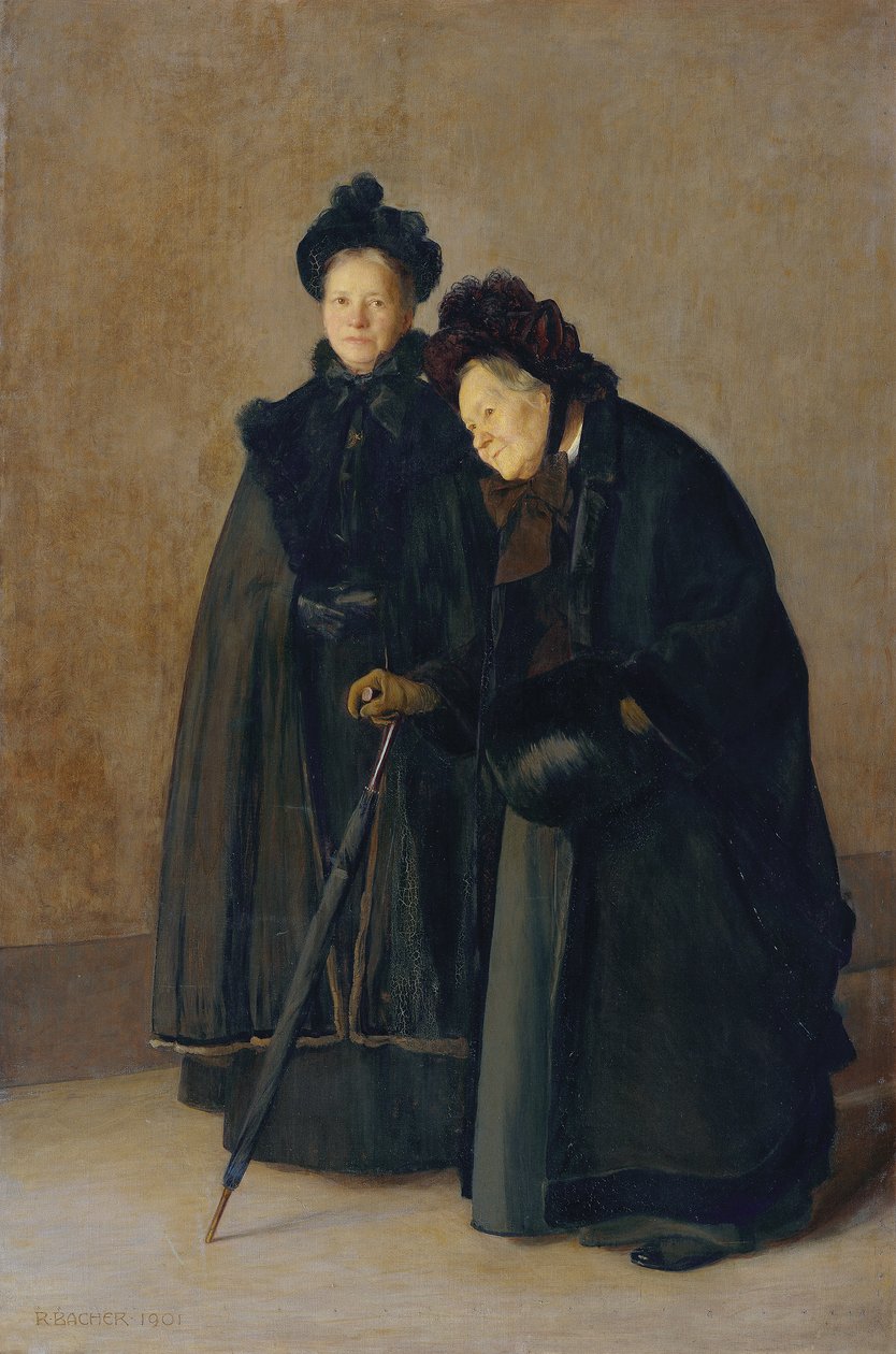 Twee zussen door Rudolf Bacher