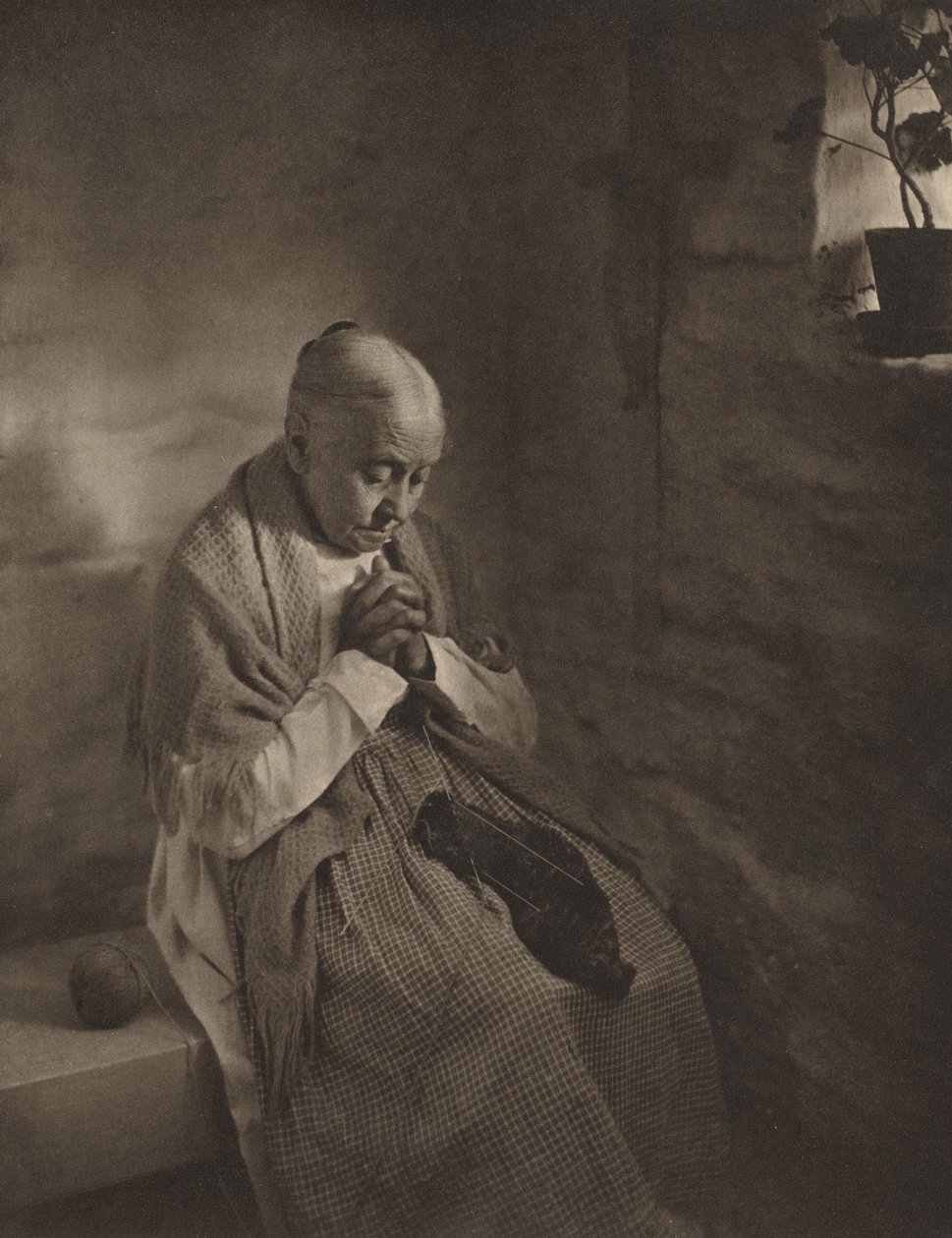 Vesperklokken,1899 (foto) door Rudolf Eickemeyer