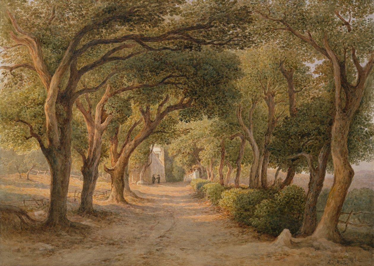 Castel Gandolfo door Rudolf Müller