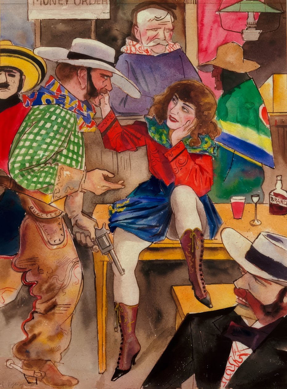 Hard Californisch erts door Rudolf Schlichter