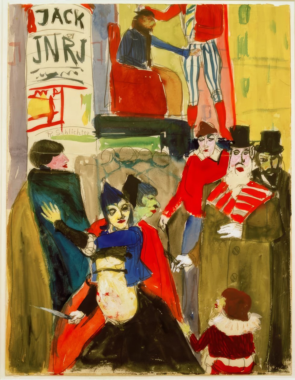 Jack INRI door Rudolf Schlichter