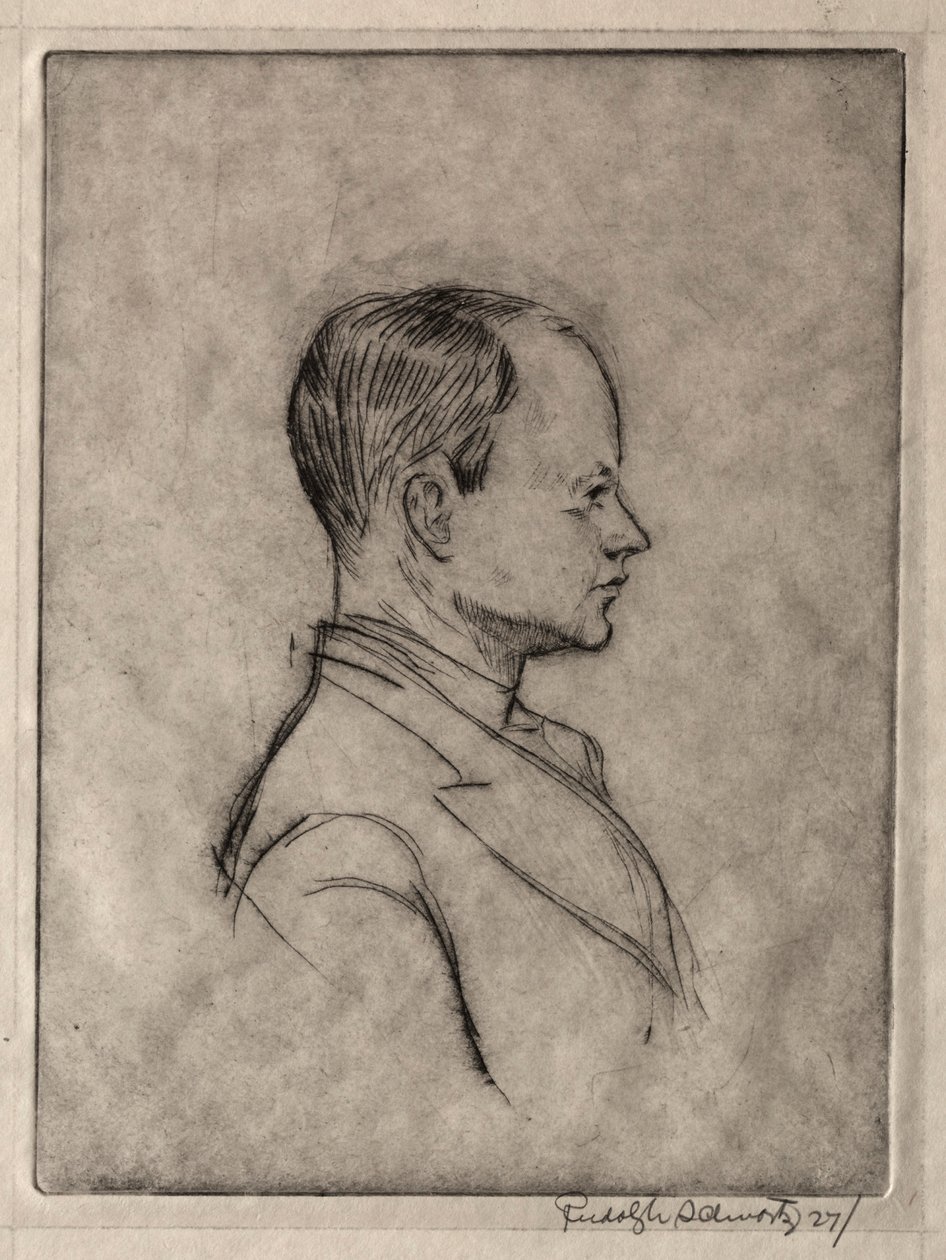 Portret door Rudolf Schwartz