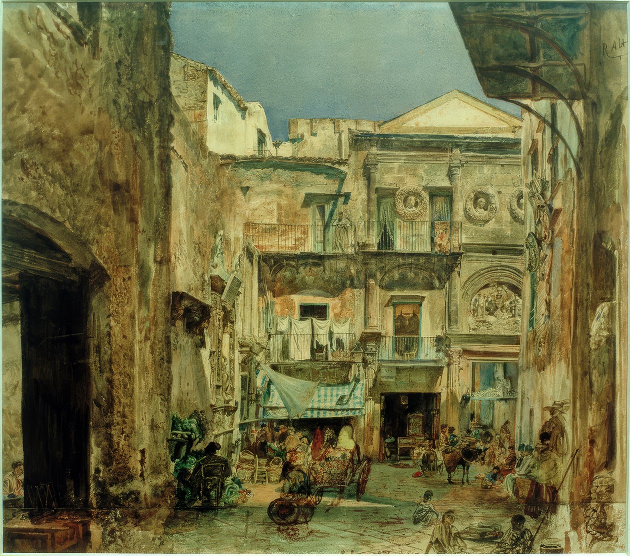 Palermo door Rudolf von Alt