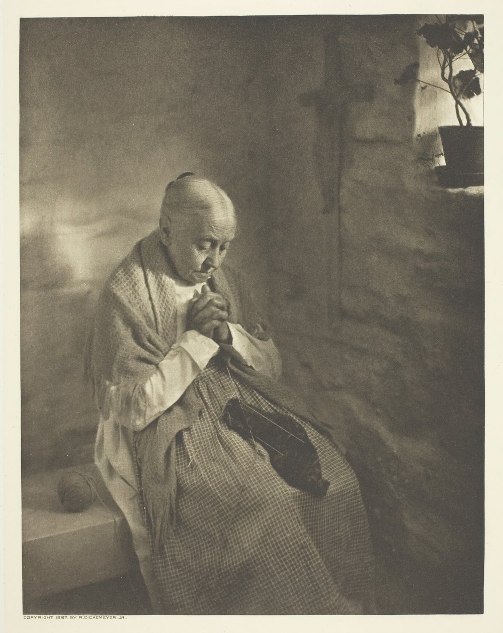 Avondklokken, 1897 door Rudolph Eichemeyer
