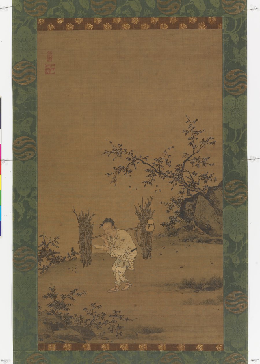 Zhu Maichen, ca. 1450 door Rui Shi