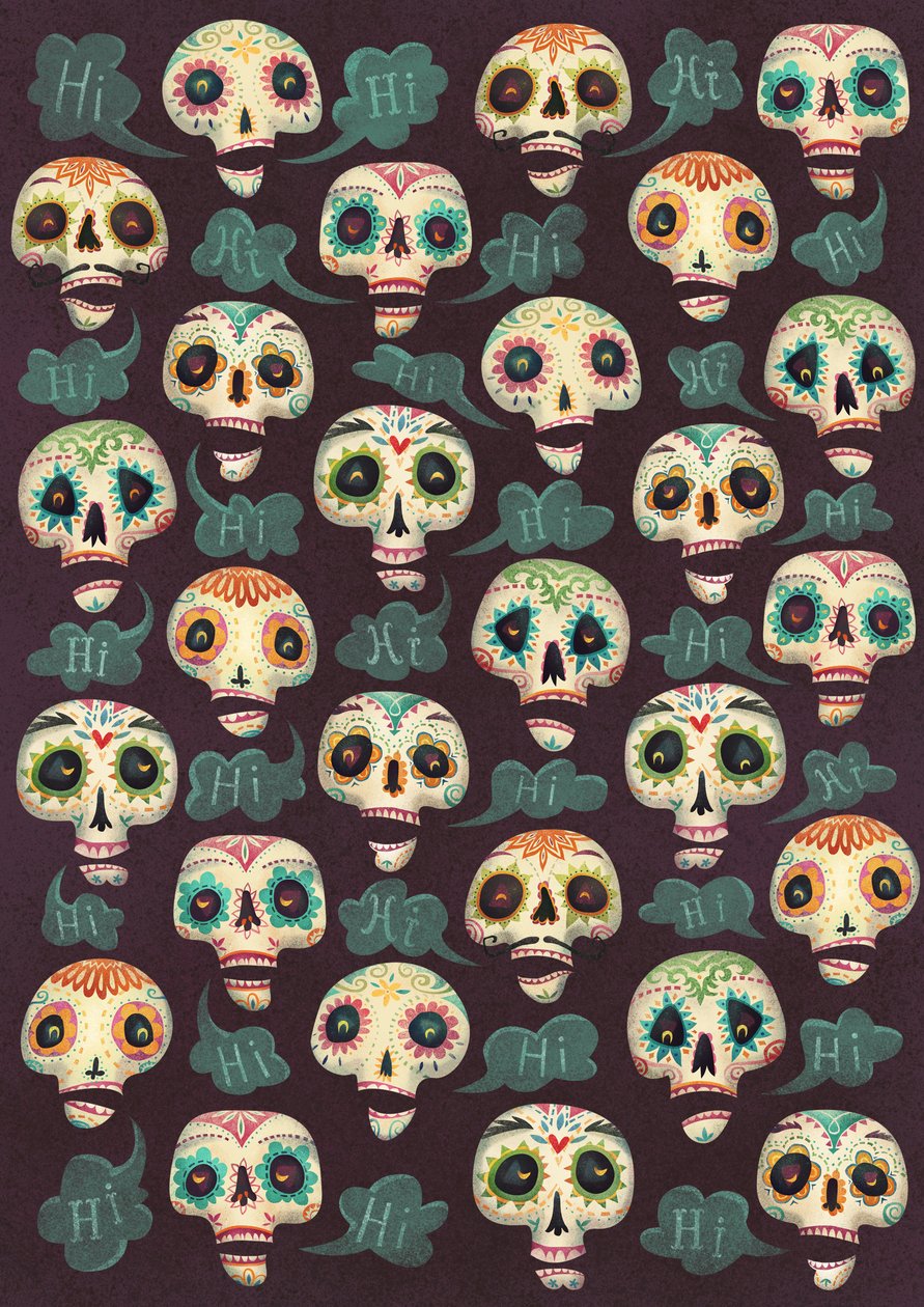 Halloween patroon, 2015 door Runa Anastasiya Rudaya
