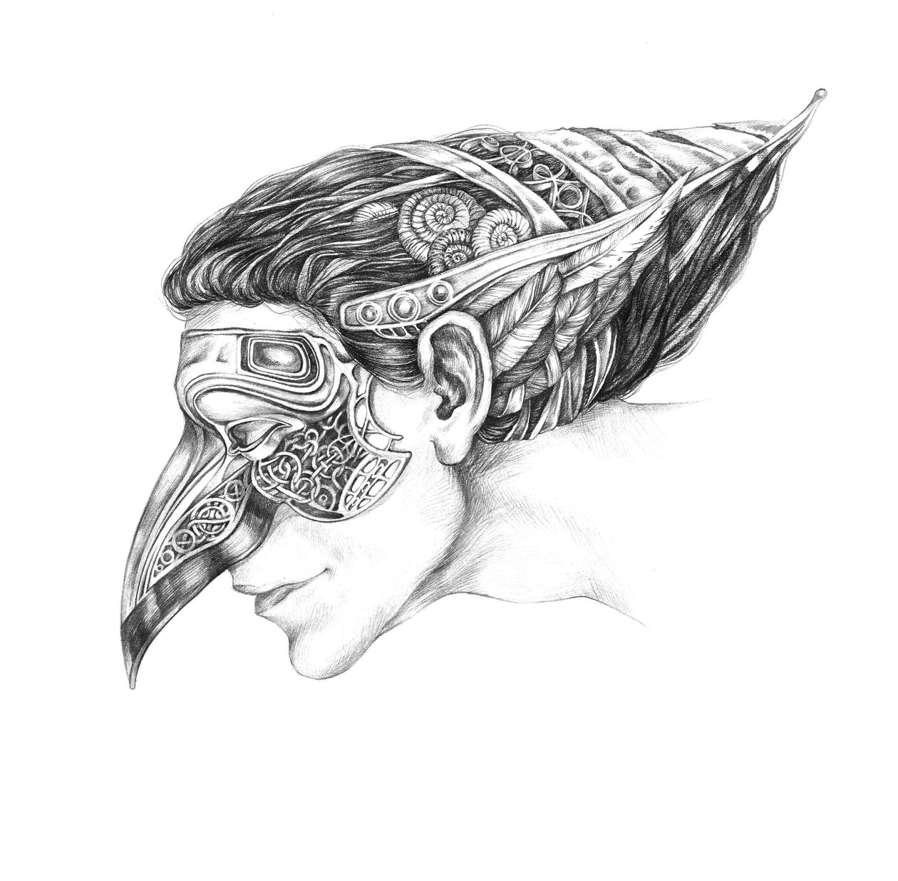 Venetiaans carnaval, Arlecchino, 2012 door Runa Anastasiya Rudaya