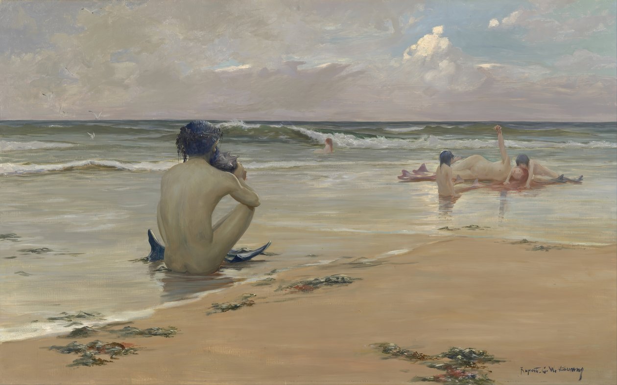 Zee-idylle door Rupert Bunny