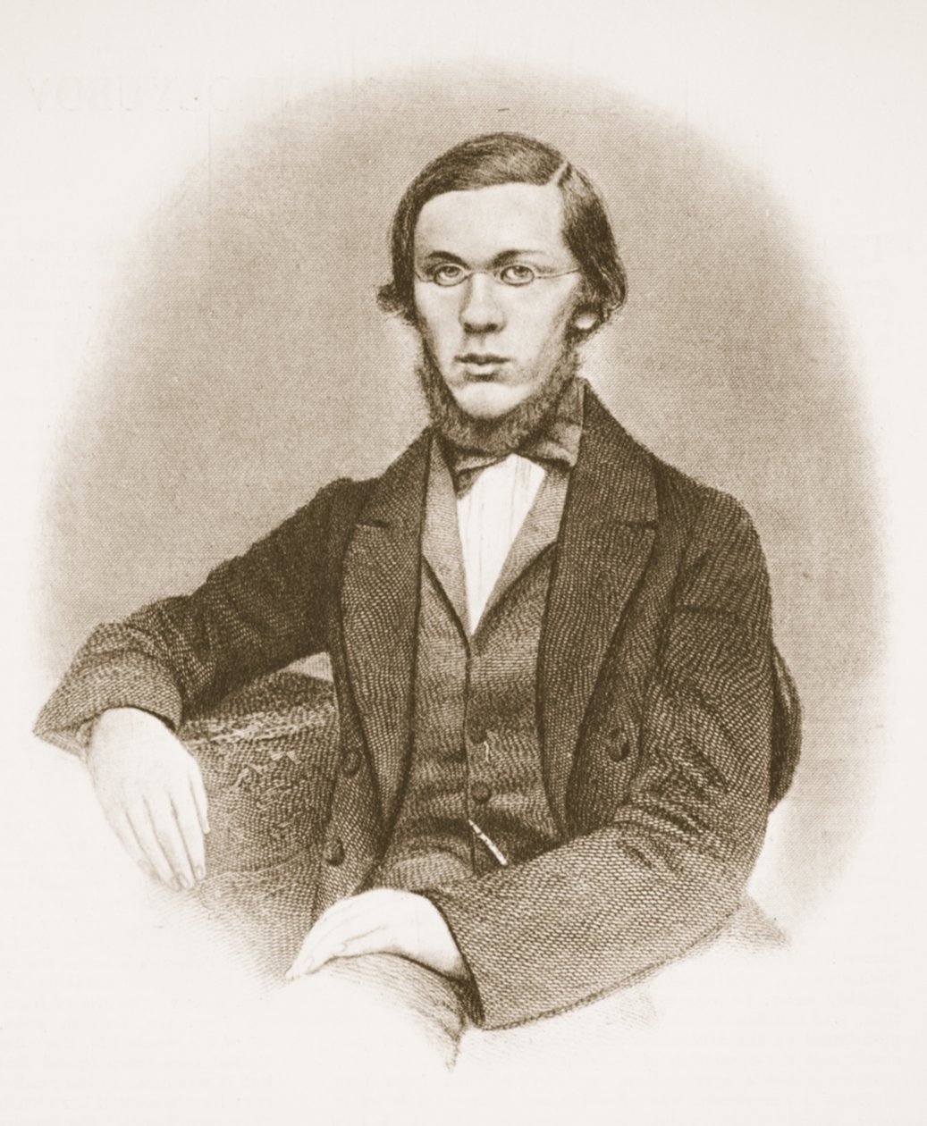 Nikolai Dobrolyubov door Russian School