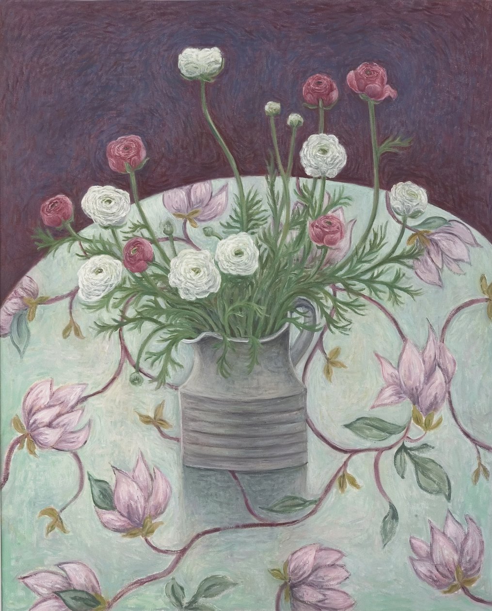 Bloemen op bloemen, 2003 door Ruth Addinall