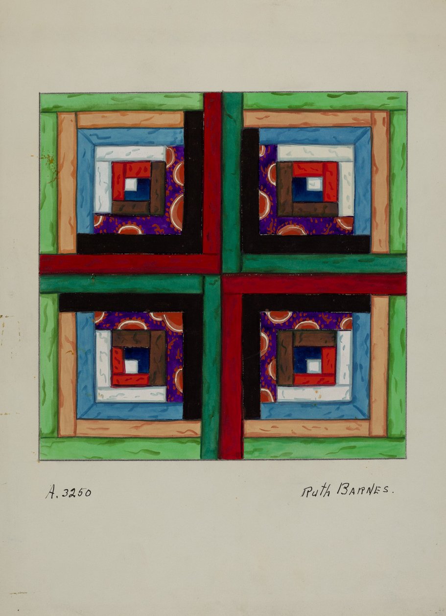 Quilt door Ruth M Barnes