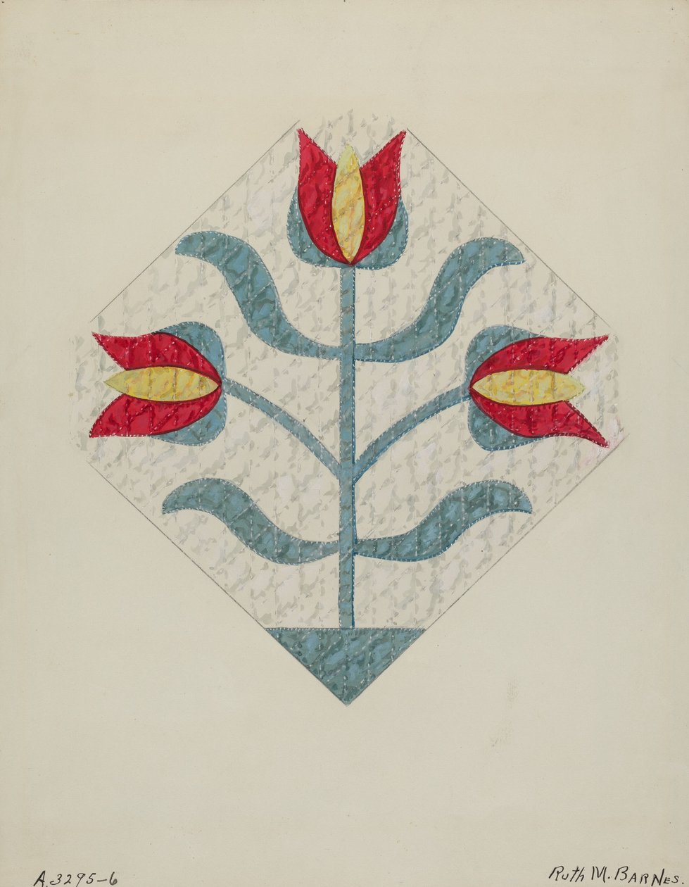 Quilt door Ruth M Barnes