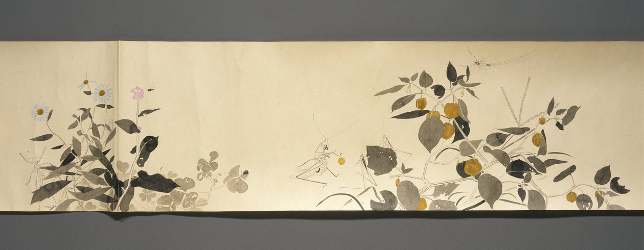 Wilde vrienden (Yasei no Tomo), Taisho Periode, Taisho 7e jaar, c.1918 door Ryoka Kawakami