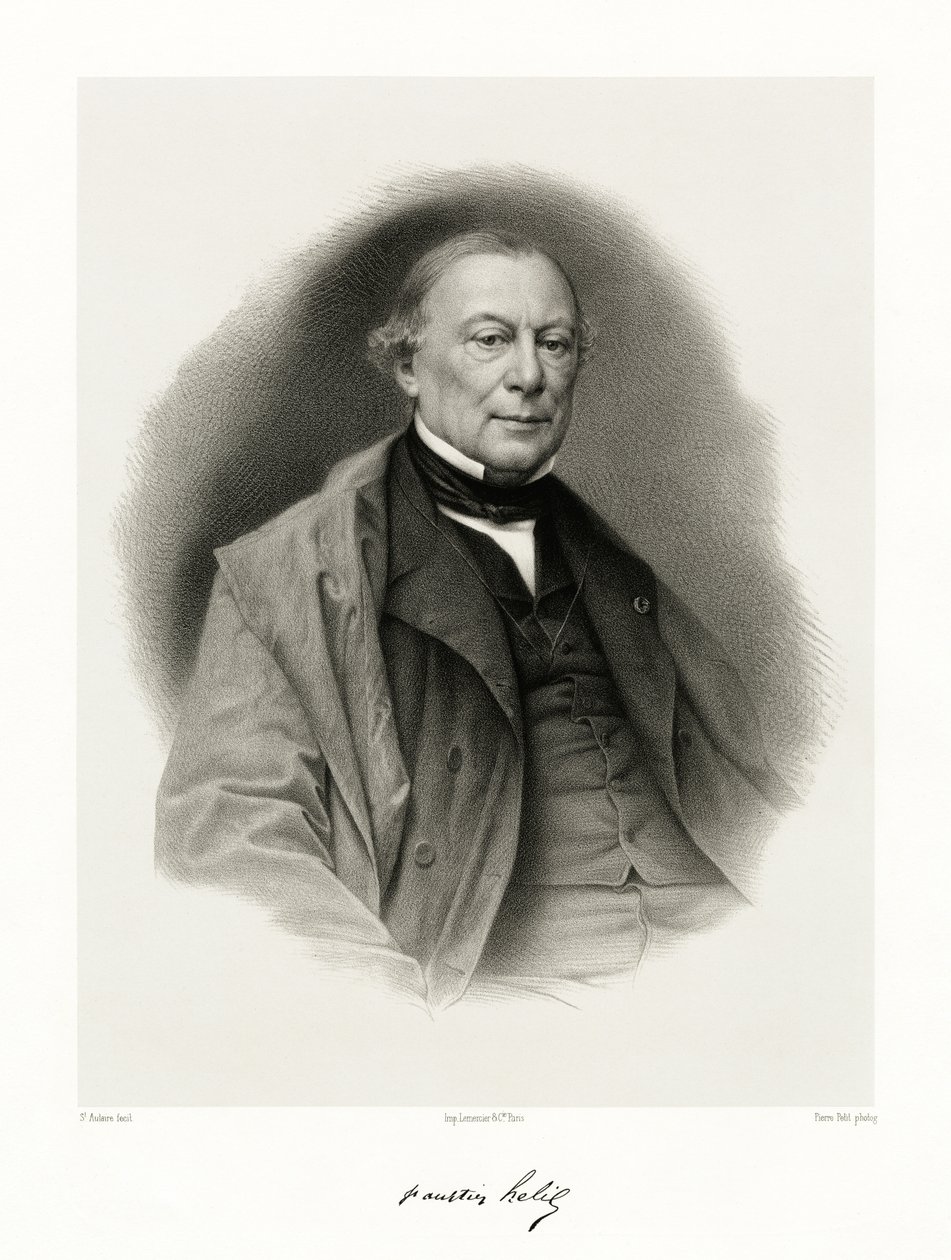 Faustin Hélie, 1865-66 door S. Aulaire