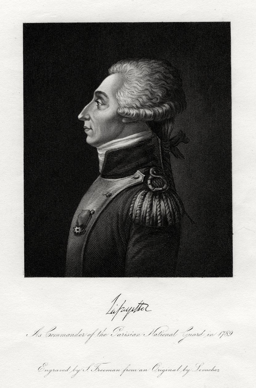 Markies de Lafayette, Franse militaire leider en staatsman door S. Freeman