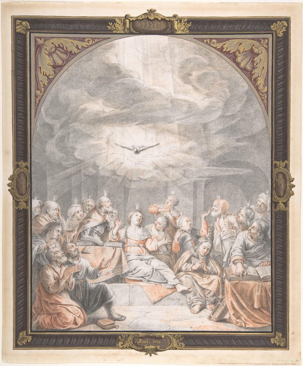 Pinksteren door Salomon de Bray