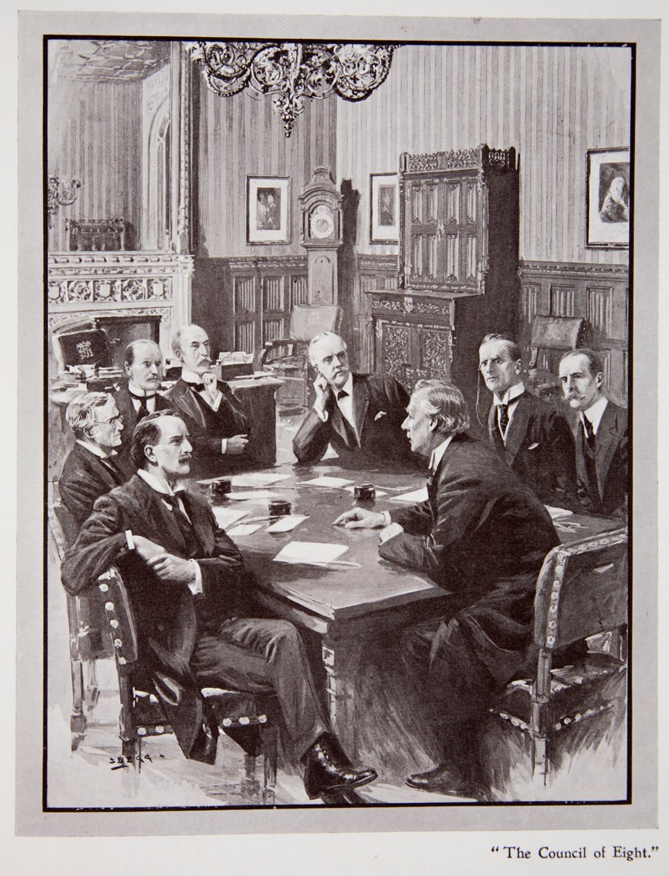 De veto-conferentie, uit 