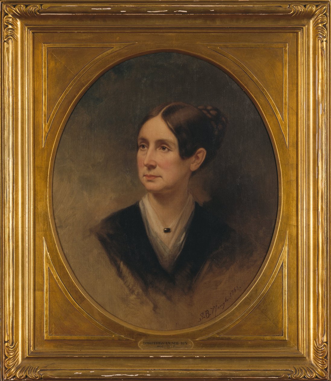 Dorothea Lynde Dix door Samuel Bell Waugh