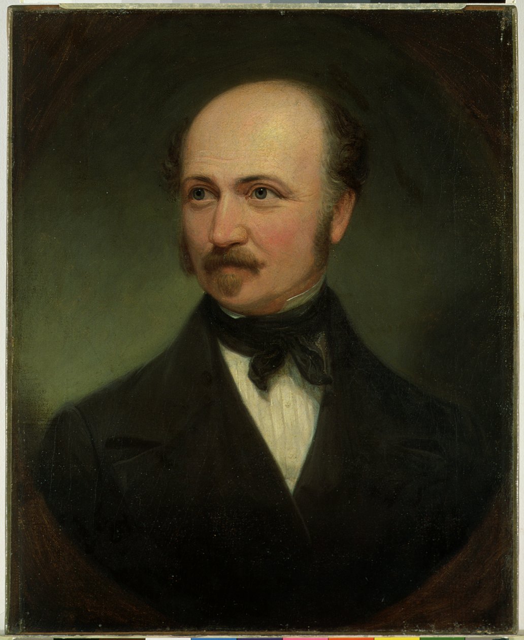 Portret van Kapitein John A. Sutter door Samuel Osgood