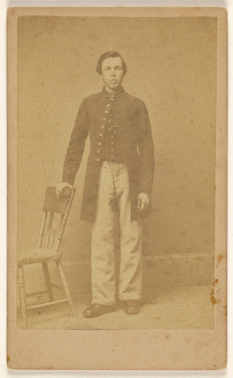 [Ongeïdentificeerde Geconfedereerde soldaat, staand]. door Samuel A. Cooley